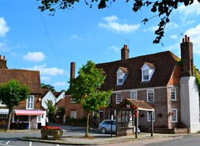 Village square in Lenham