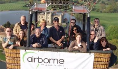 Airborne Balloon Flights/The Leeds Castle Balloon