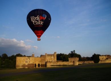 Airborne Balloon Flight  over Leeds Castle