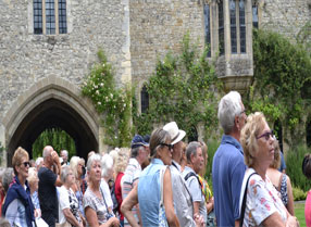 Group at Allington Castle