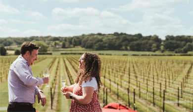 Couple at Balfour Winery