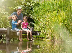 Fishing on Mote Park Lake