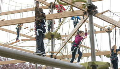 High Ropes at Mote Park Outdoor Adventure