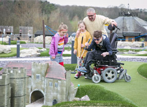 Adventure Golf at Leeds Castle