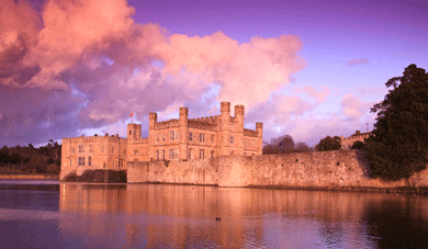 Leeds Castle stunning in every season and time of day
