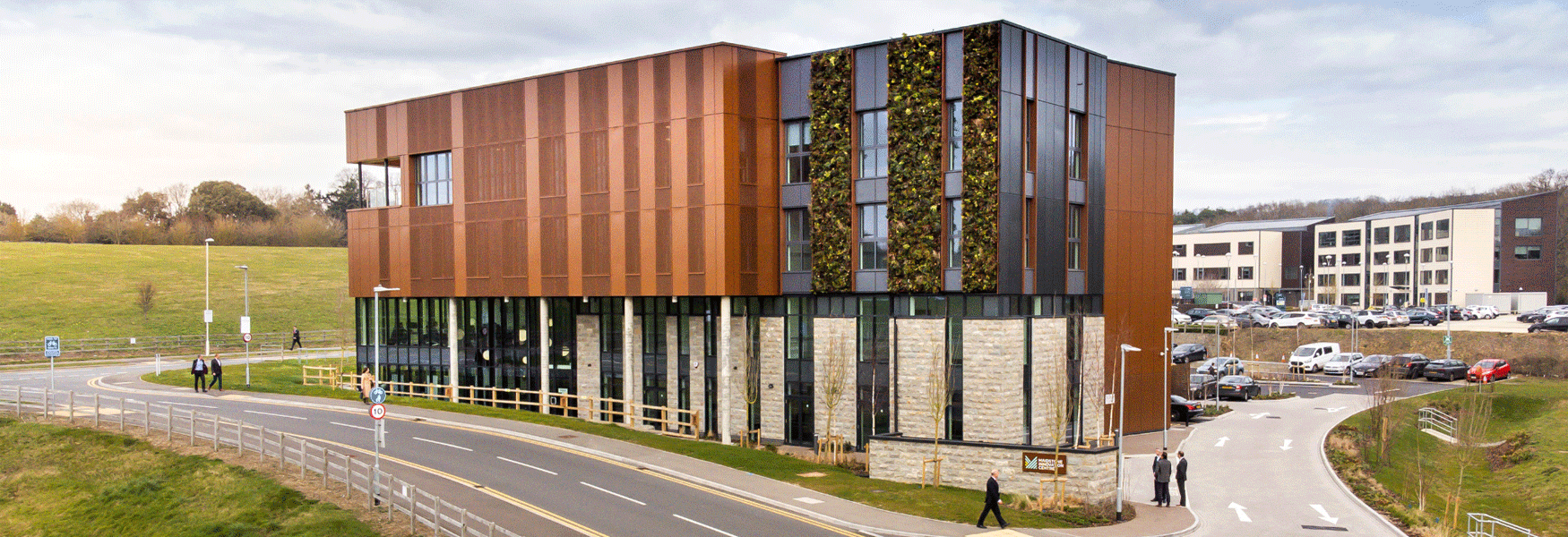 The exterior of Maidstone Innovation Centre
