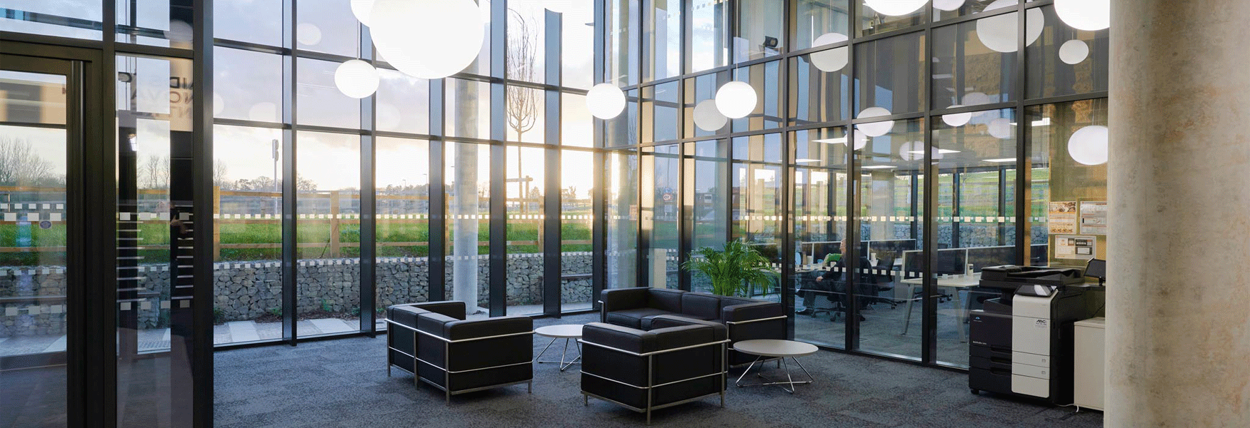 Maidstone Innovation Centre lobby