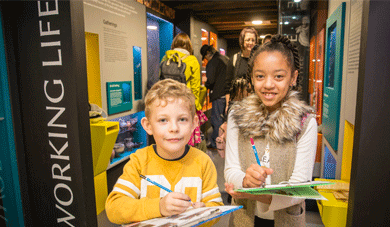 Maidstone Museum Children in the Ancient Live Gallery