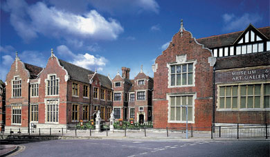 The original entrance to Maidstone Museum