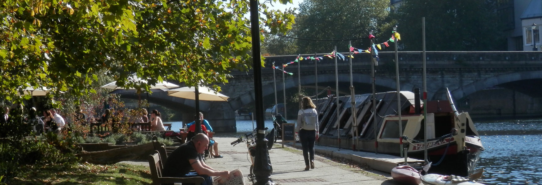 Maidstone River Park and the Old Boat Cafe