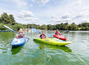 Watersports on Mote Park Lake