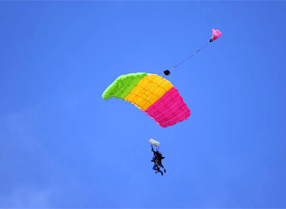 Tandem Skydive at Headcorn Aerodrome